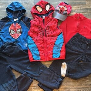 Polo by Ralph Lauren Red and Blue Superhero Kids Costume Set